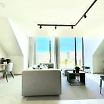 Apartment Molo Roof: Stylish Marina View Penthouse In