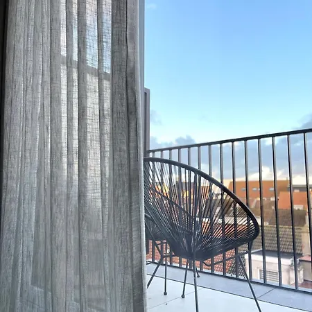 Апартаменты Molo Roof - Stylish Penthouse With Marina View Within Walking Distance From The Sea - 15 Km From Bruges