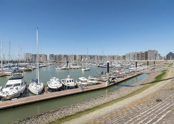 Molo Roof - Stylish Penthouse With Marina View Within Walking Distance From The Sea - 15 Km From Bruges דירה בלנקנברג