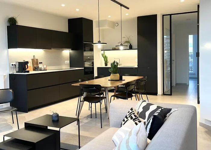 Molo Roof - Stylish Penthouse With Marina View Within Walking Distance From The Sea - 15 Km From Bruges דירה