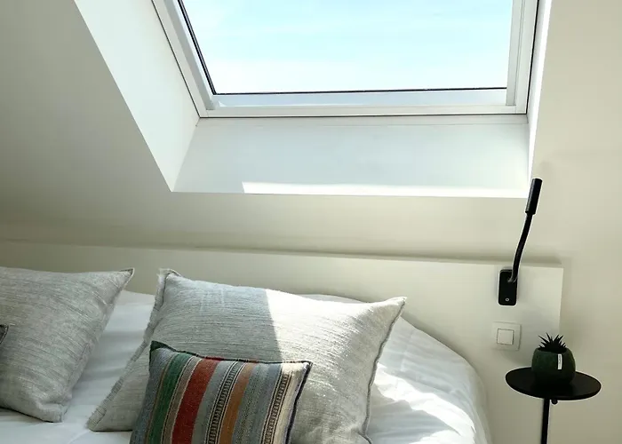 Molo Roof - Stylish Penthouse With Marina View Within Walking Distance From The Sea - 15 Km From Bruges דירה *