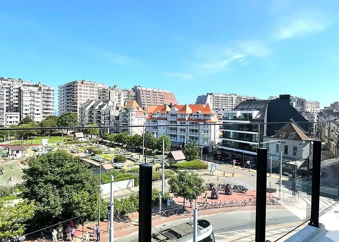 Molo Roof - Stylish Penthouse With Marina View Within Walking Distance From The Sea - 15 Km From Bruges * בלנקנברג