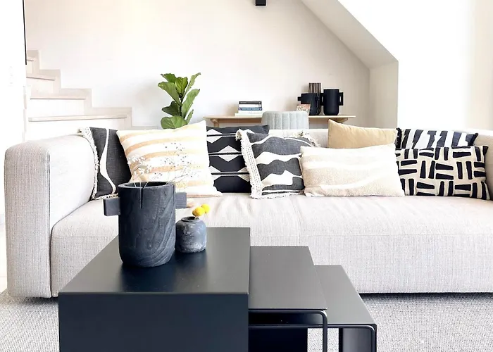 Molo Roof - Stylish Penthouse With Marina View Within Walking Distance From The Sea - 15 Km From Bruges