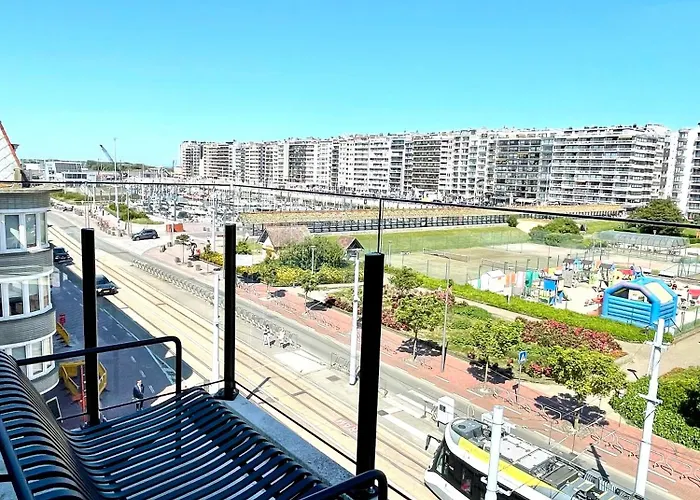 Molo Roof - Stylish Penthouse With Marina View Within Walking Distance From The Sea - 15 Km From Bruges דירה *