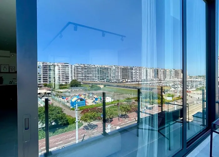 Molo Roof - Stylish Penthouse With Marina View Within Walking Distance From The Sea - 15 Km From Bruges * בלנקנברג